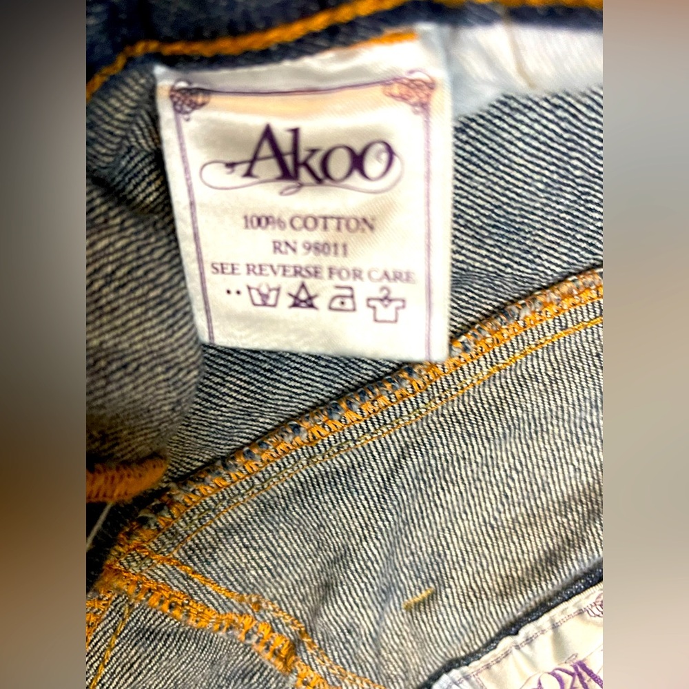 AKOO Men’s size 38 jeans/designer/Hip Hop/Street wear/ - Picture 10 of 10